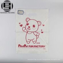 Cartoon printing patch handle plastic bags